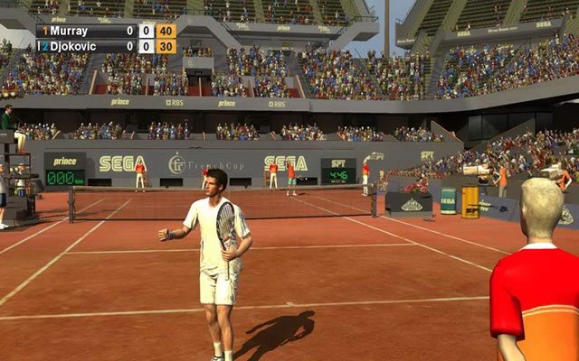 《VR网球2009》游戏截图